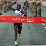 Athletics/Great North Run half-marathon: Chepkirui triumphs as McColgan takes third